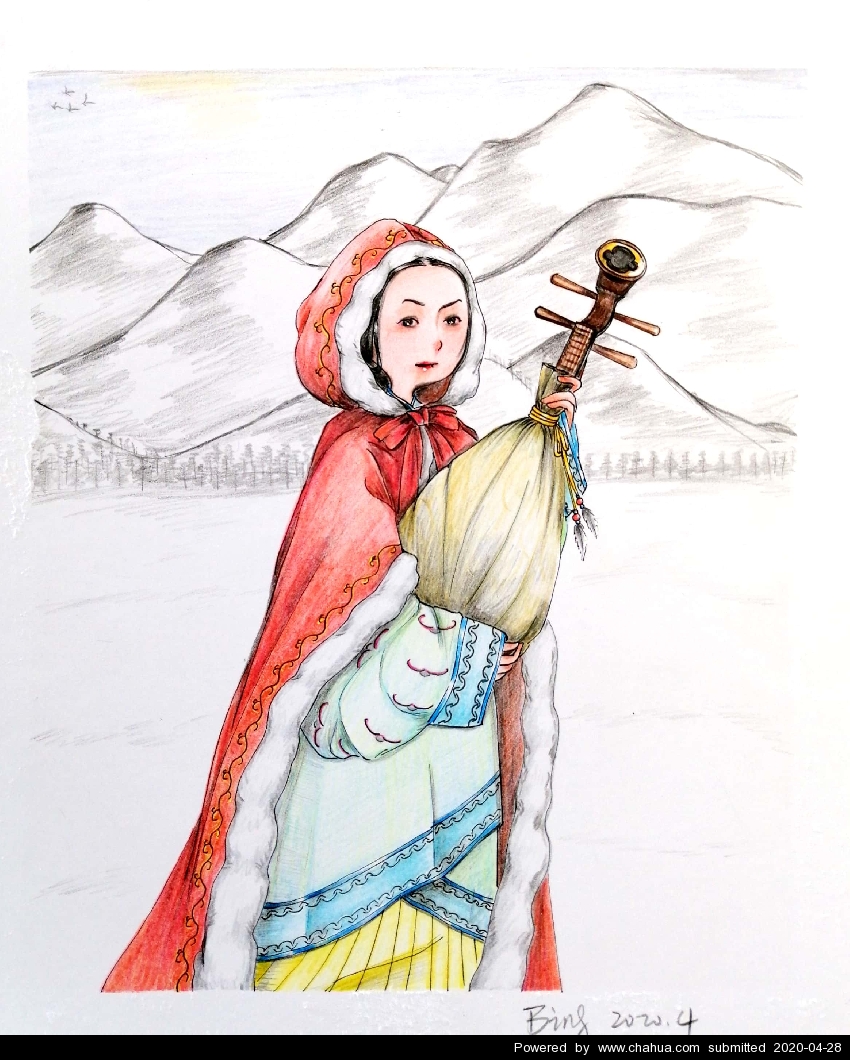 作品名称:昭君出塞