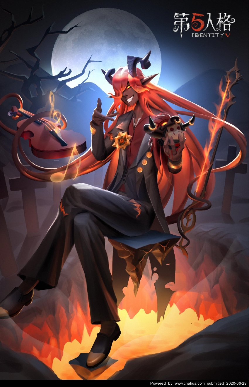 abyssal的插画作品 - 第五人格 小提琴家 - 插画中国
